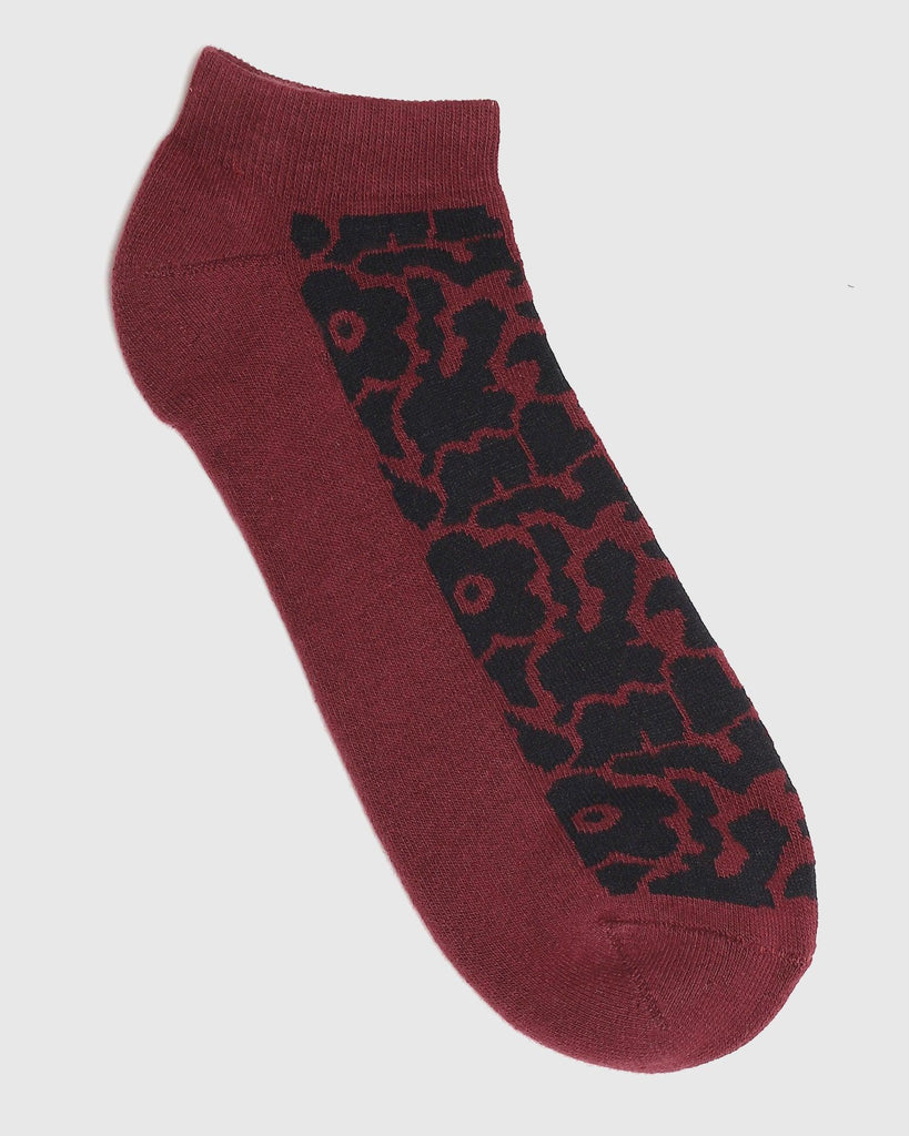 Cotton Multi Color Printed Socks - Qbit