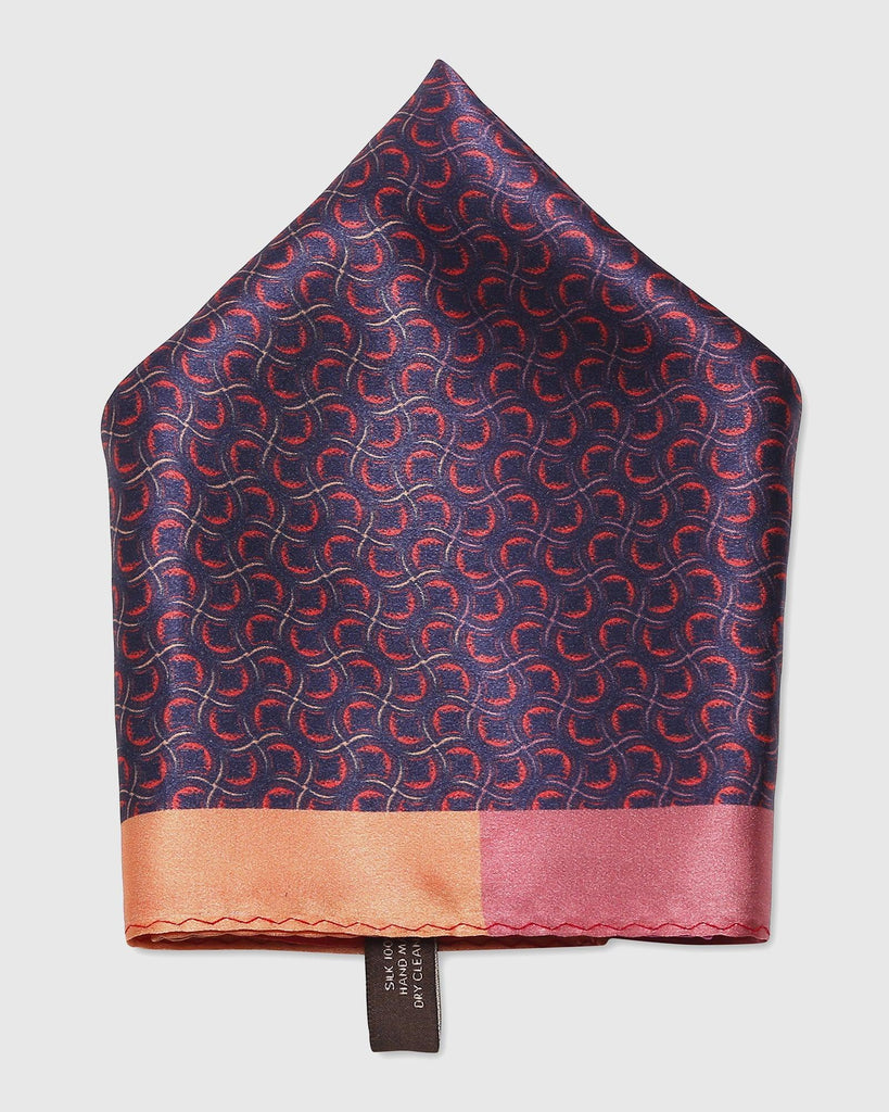 Silk Multi Color Printed Pocket Square - Sophie