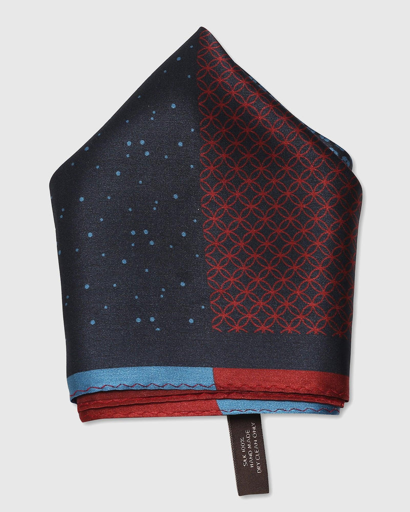 Silk Multi Color Printed Pocket Square - Sydney