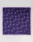 Silk Purple Printed Pocket Square - Rosemerry
