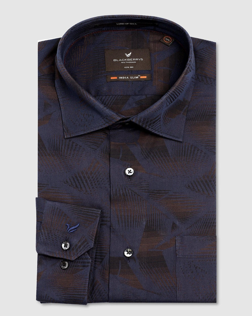 Formal Navy Printed Shirt - Morley