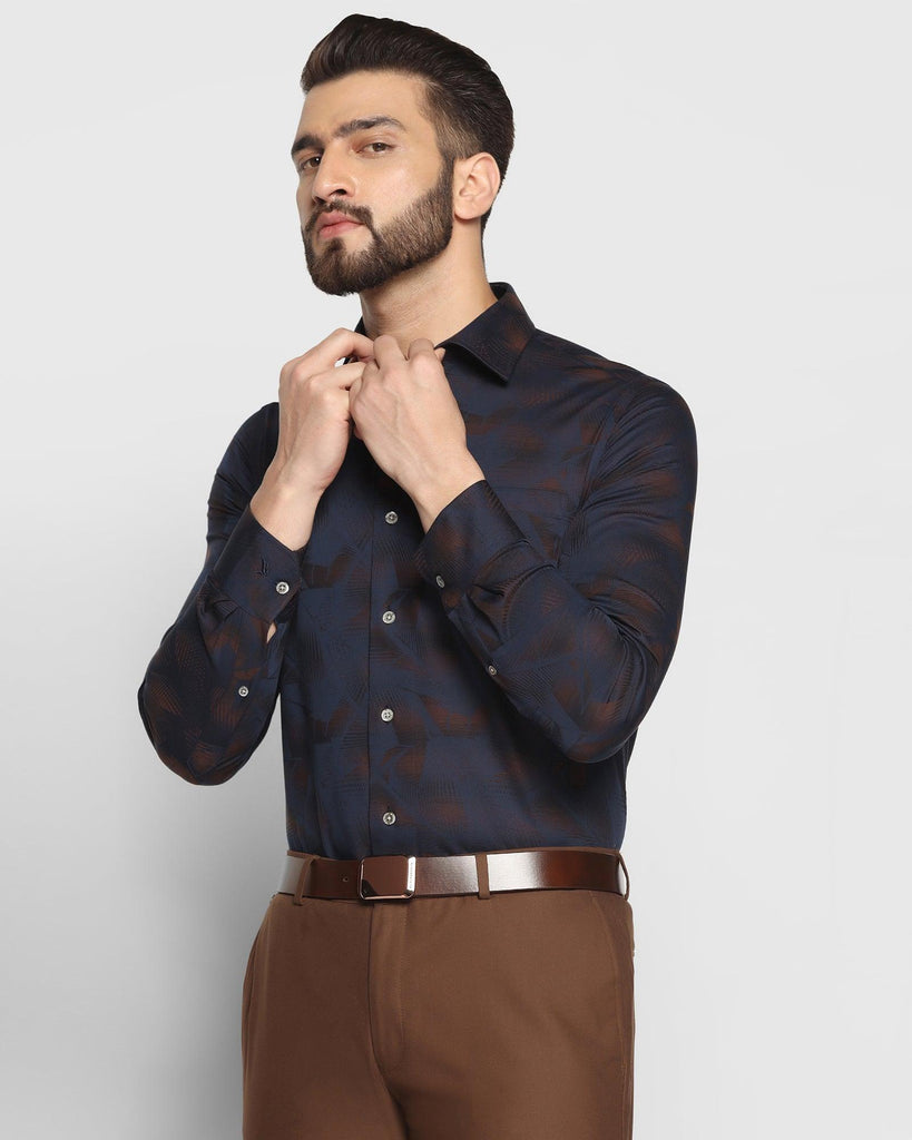 Formal Navy Printed Shirt - Morley