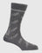 Cotton Grey Printed Socks - Panther