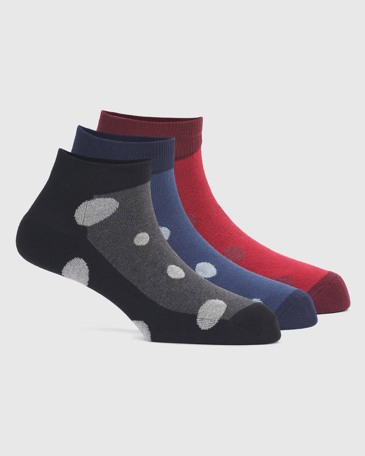 Cotton Multi Color Printed Socks - Pace