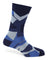 Cotton Navy Printed Socks - Pargo