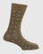 Cotton Olive Printed Socks - Peterson