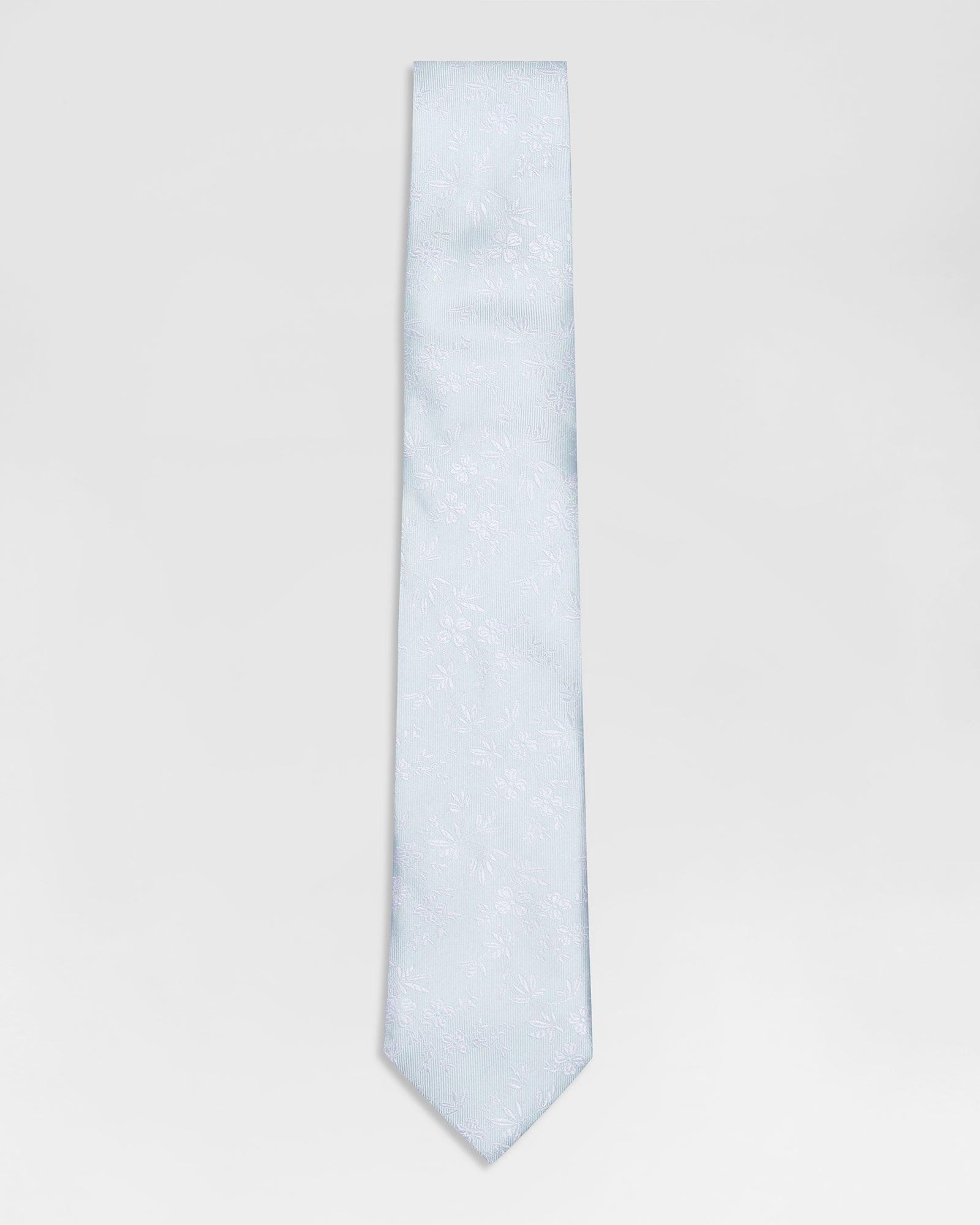 Silk Mint Printed Tie - Ribaldo