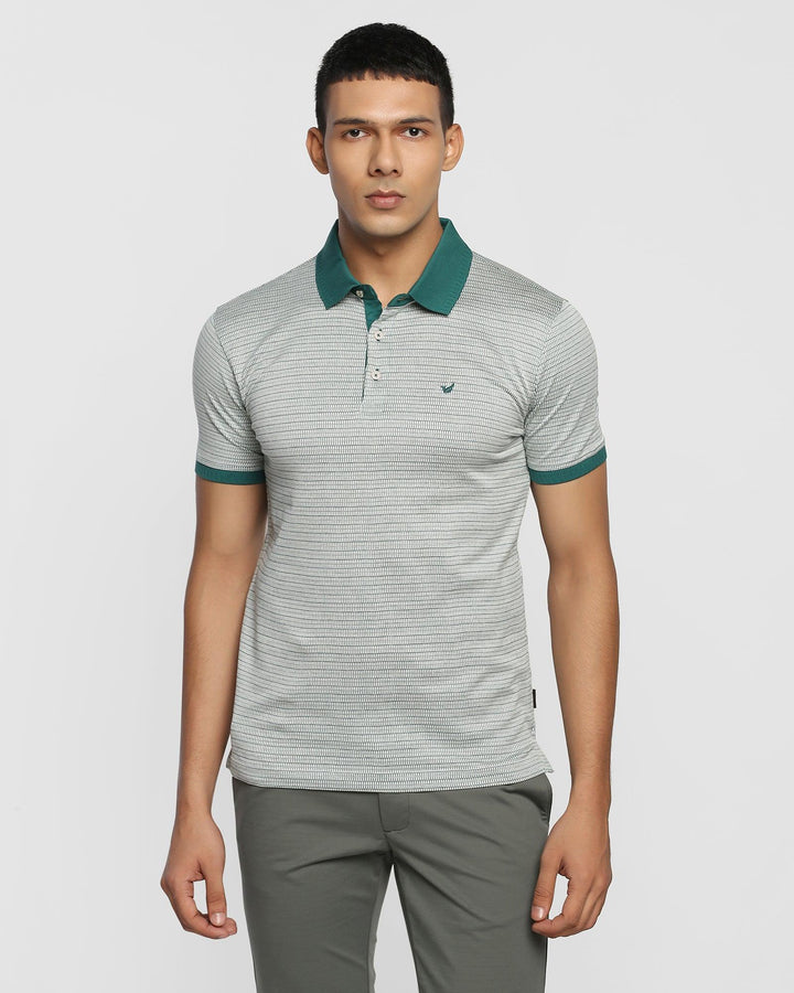 Polo Hushed Green Printed T-Shirt - Vision