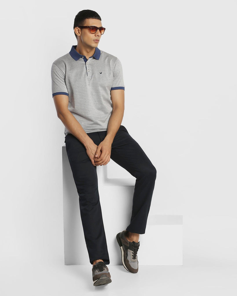 Polo Indigo Printed T-Shirt - Vision