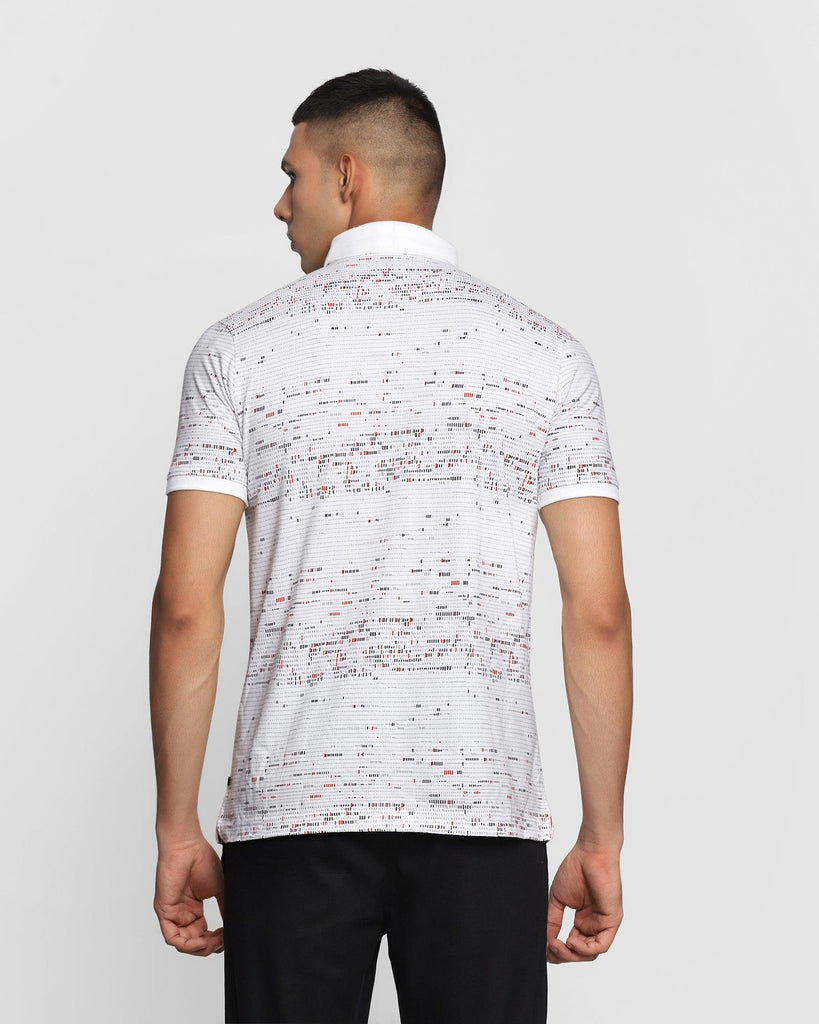 Polo Off White Printed T-Shirt - Poppy