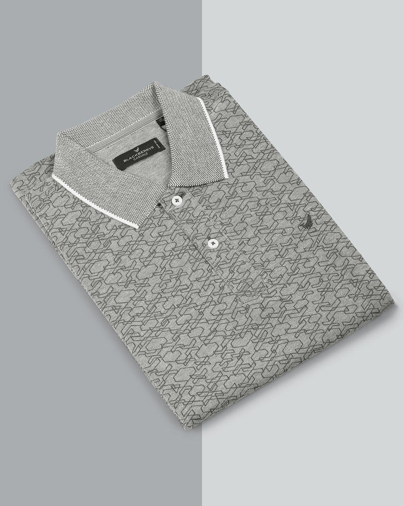 Polo Olive Printed T-Shirt - Gemini