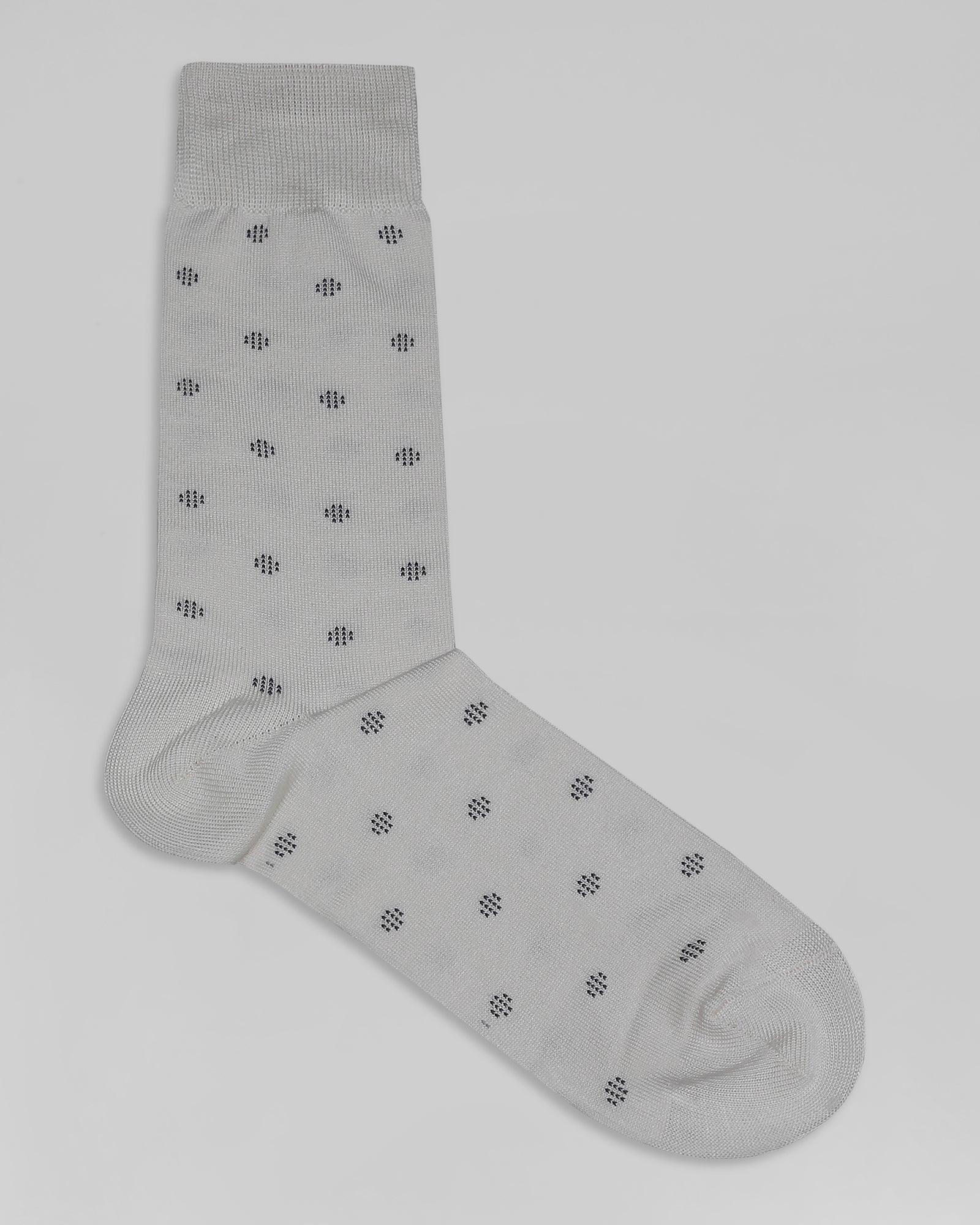 Cotton Acru Printed Socks - Orek