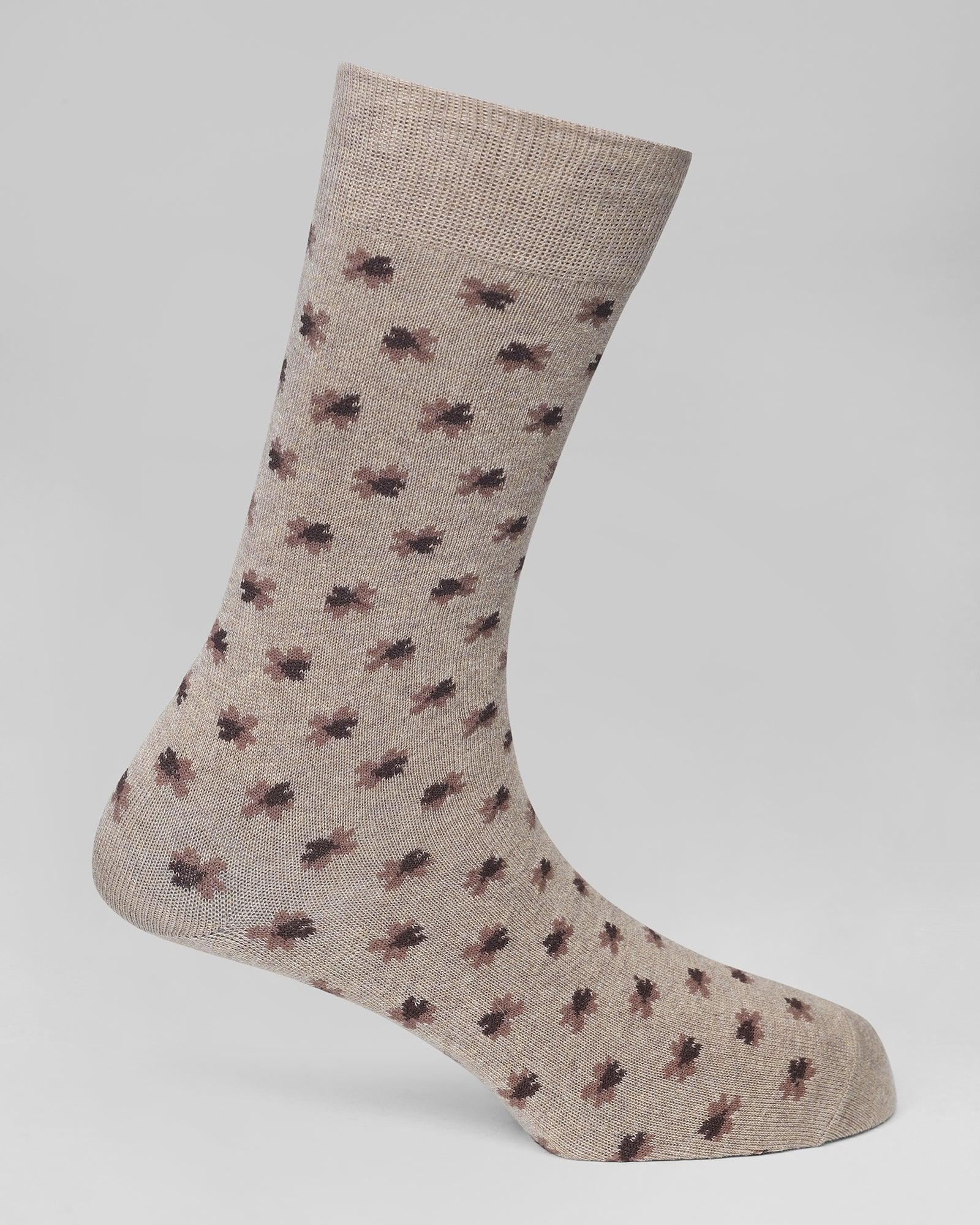 Cotton Acru Printed Socks - Osino