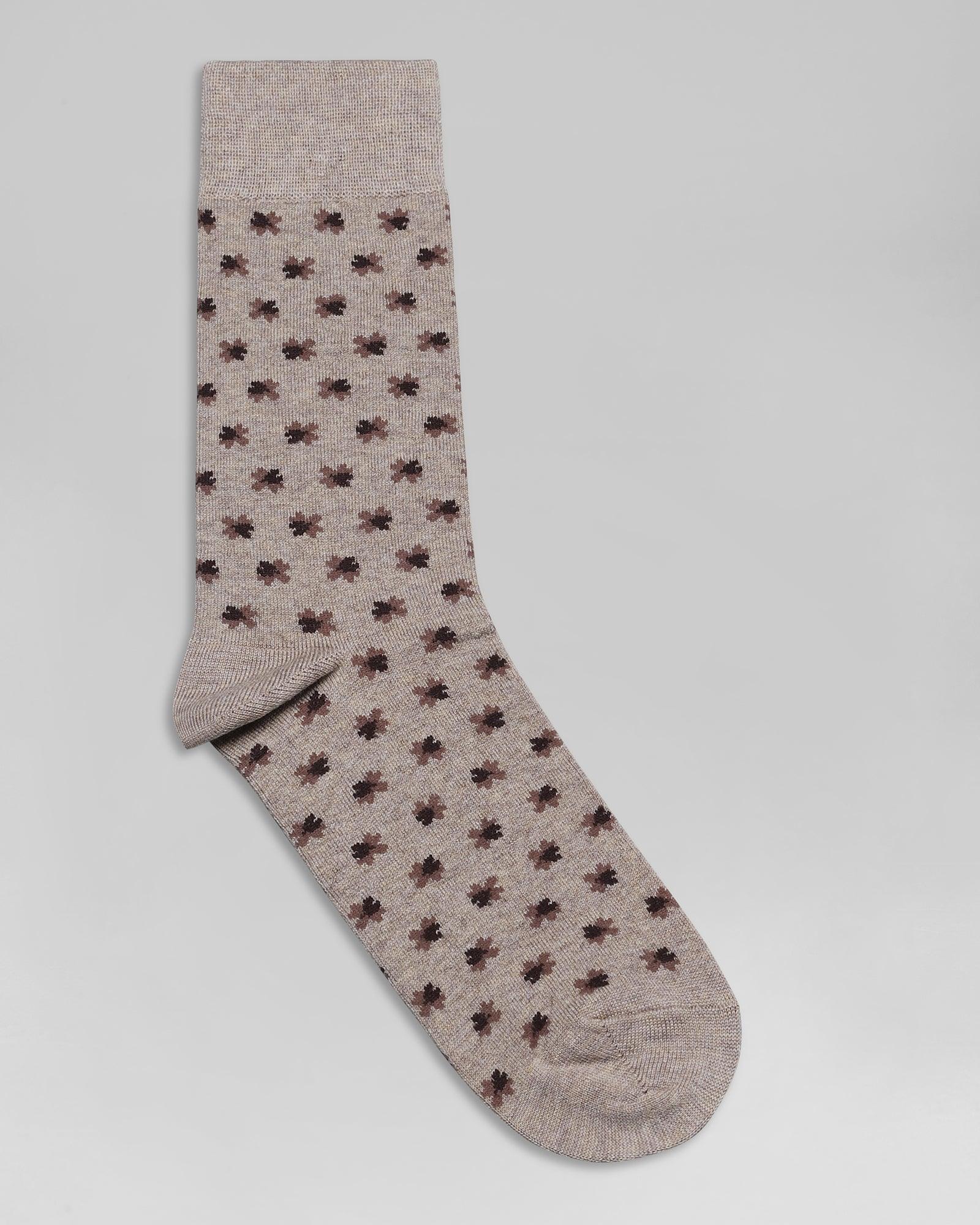 Cotton Acru Printed Socks - Osino