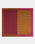 Red Maroon Printed 100% Silk Pocket Square - Bliss