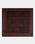 Brown & Beige Printed 100% Silk Pocket Square - Baira