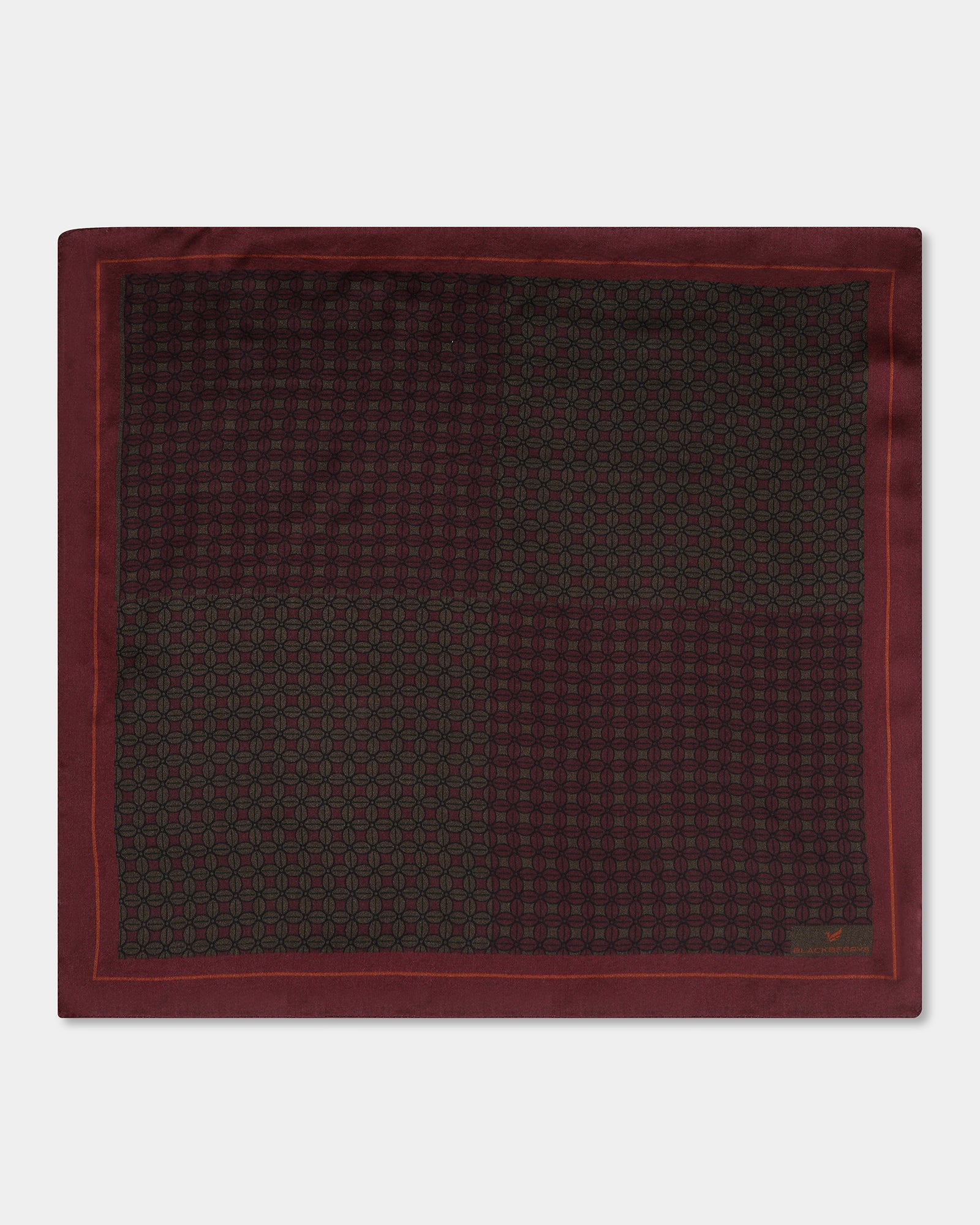 Accessories Regular Fit 4 Ways Print Pocket Square