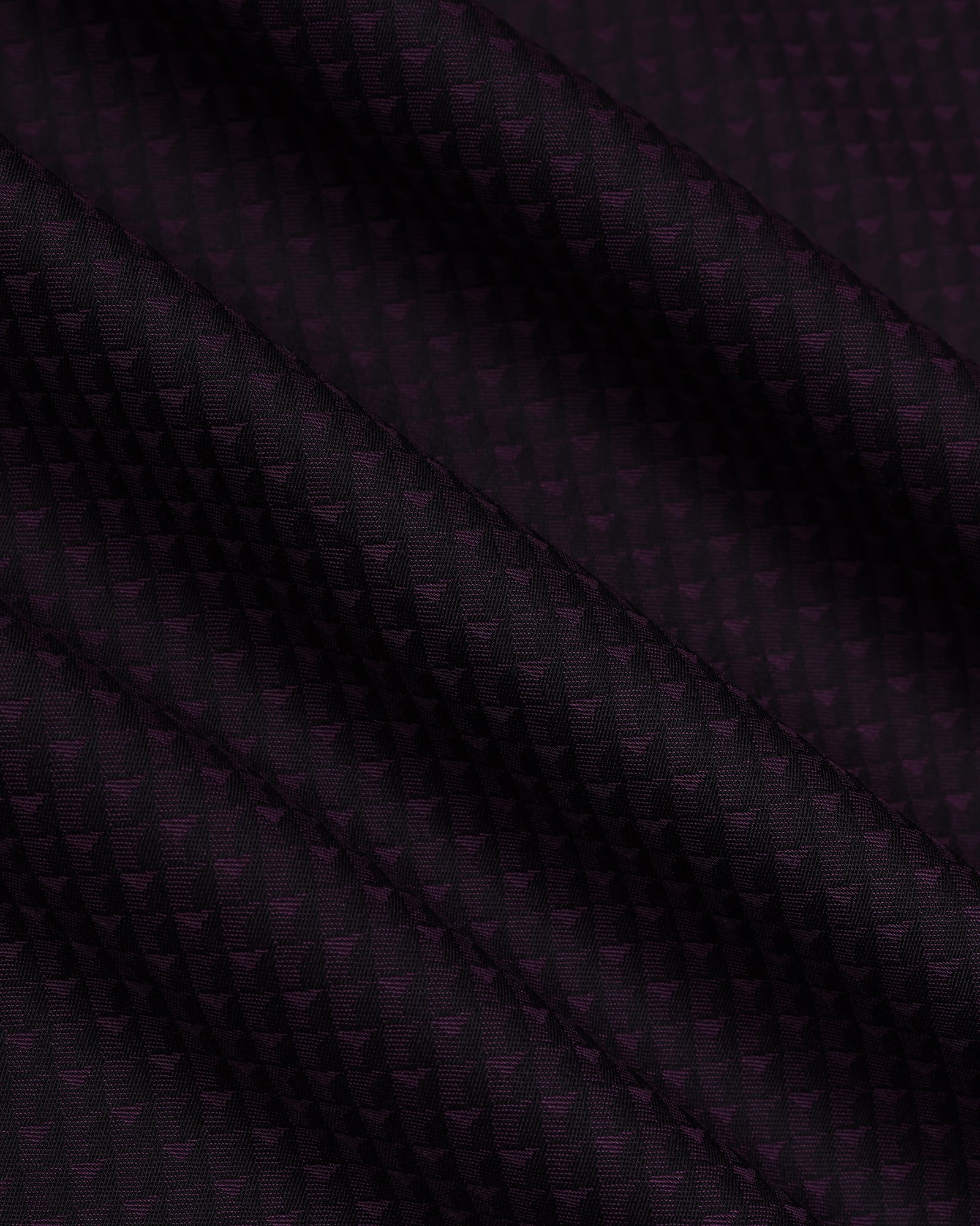 Purple Jacquard Shirt - Purist