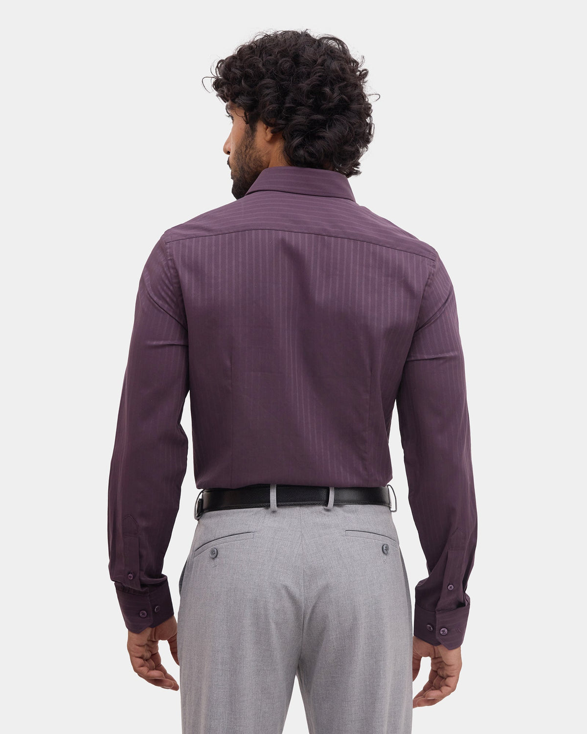 Purple Stripe Shirt - Celcius
