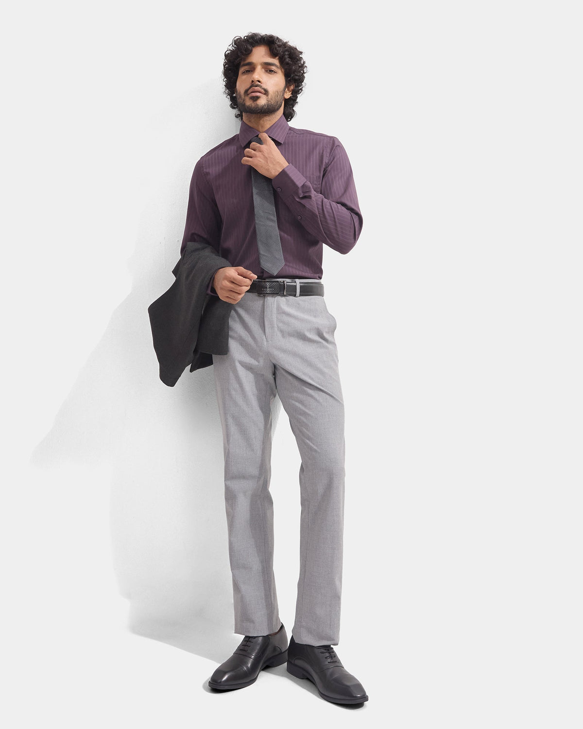 Purple Stripe Shirt - Celcius