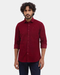 Red Corduroy Shirt - Ducord
