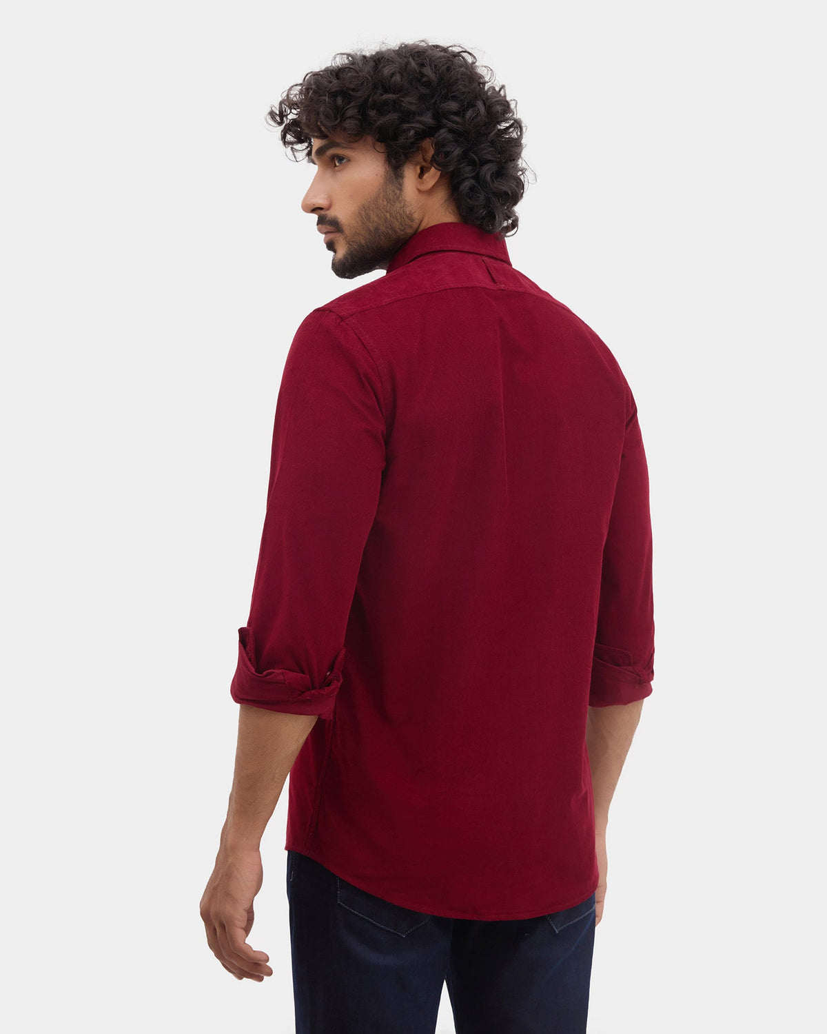 Red Corduroy Shirt - Ducord