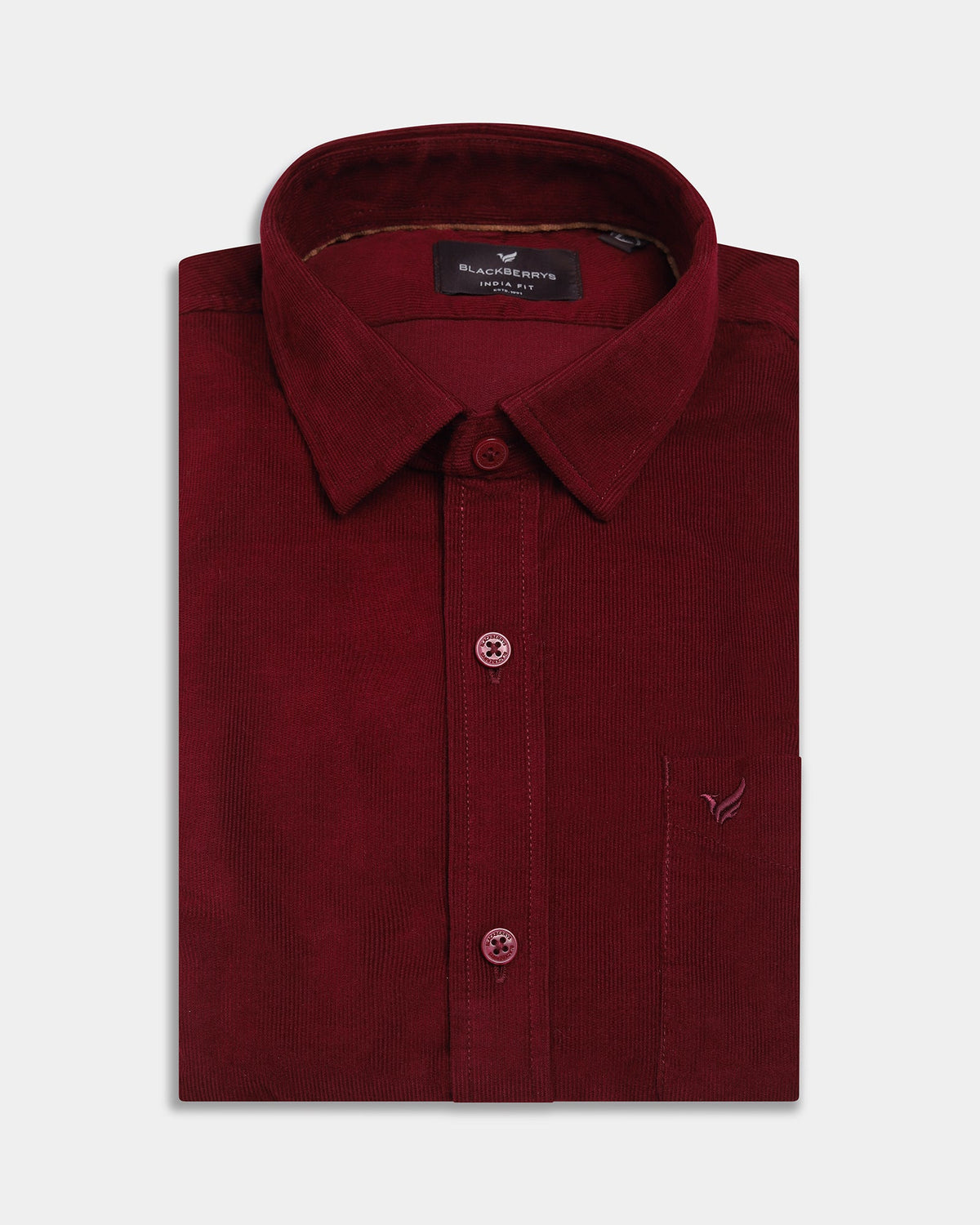 Red Corduroy Shirt - Ducord