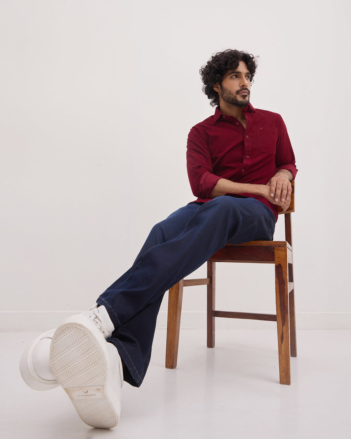 Red Corduroy Shirt - Ducord