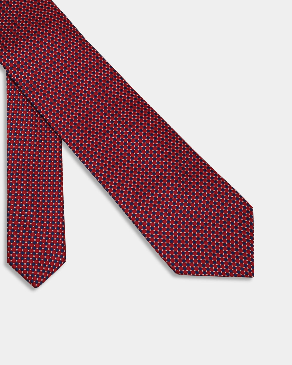 Red Jacquard Tie - Demi