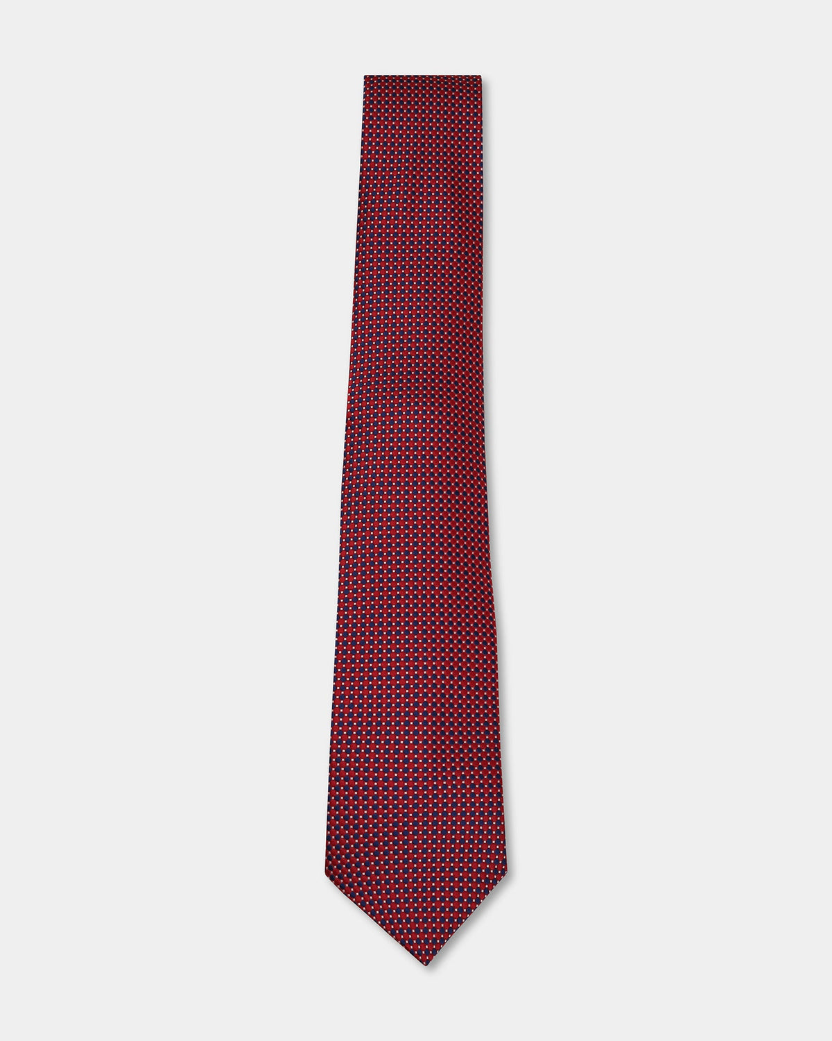 Red Jacquard Tie - Demi