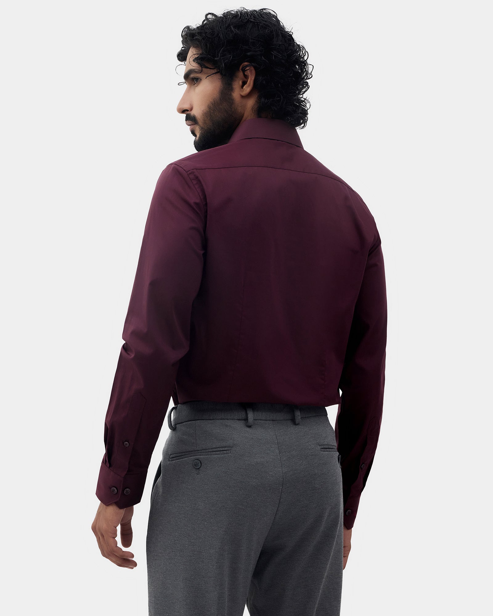 Red Solid Shirt - Drex