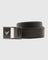 Leather Reversible Black Brown Solid Belt - Shane