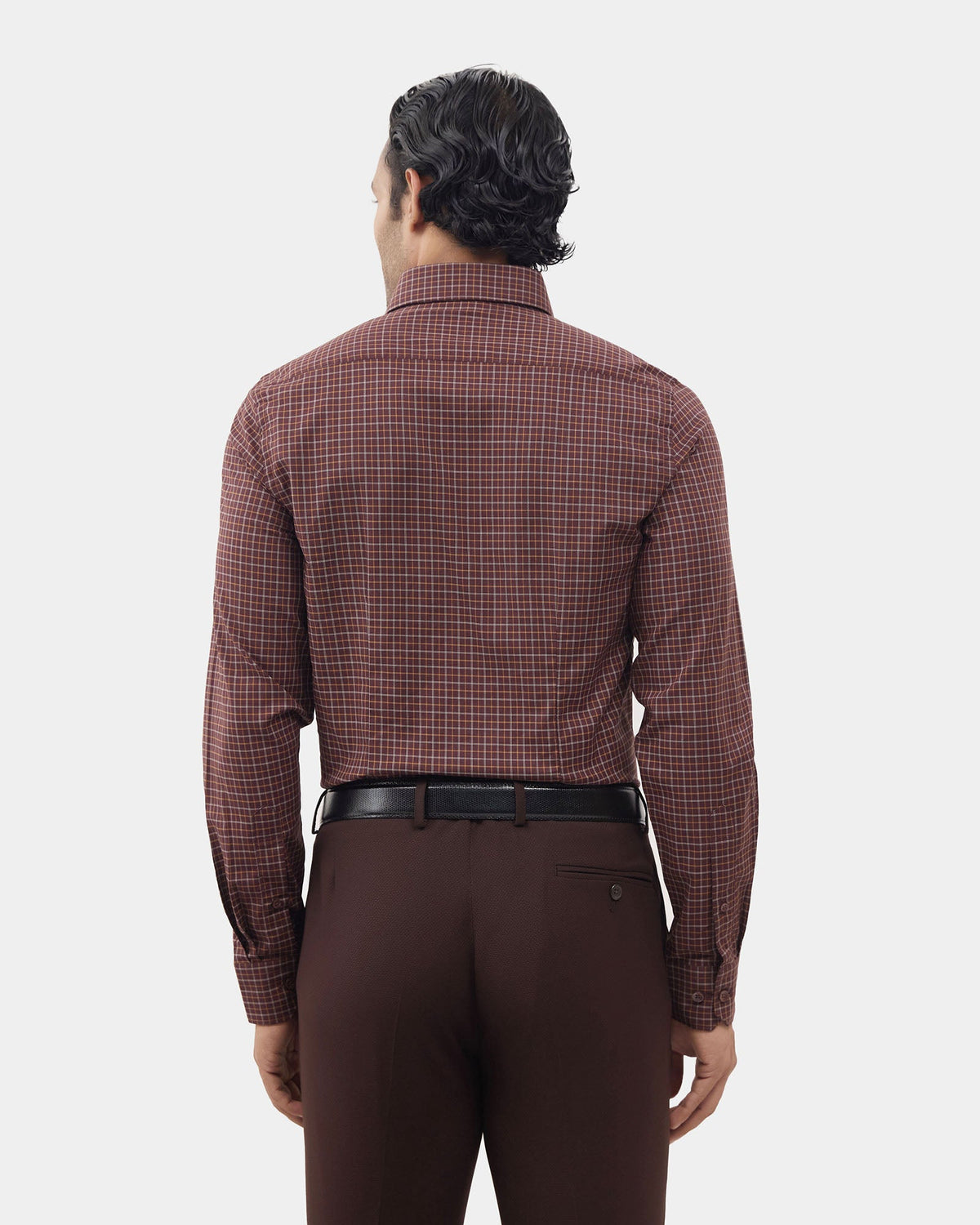 Rust Check Shirt - Lorin