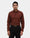 Rust Jacquard Shirt - Santa