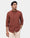 Rust Linen Check Shirt - Gambit
