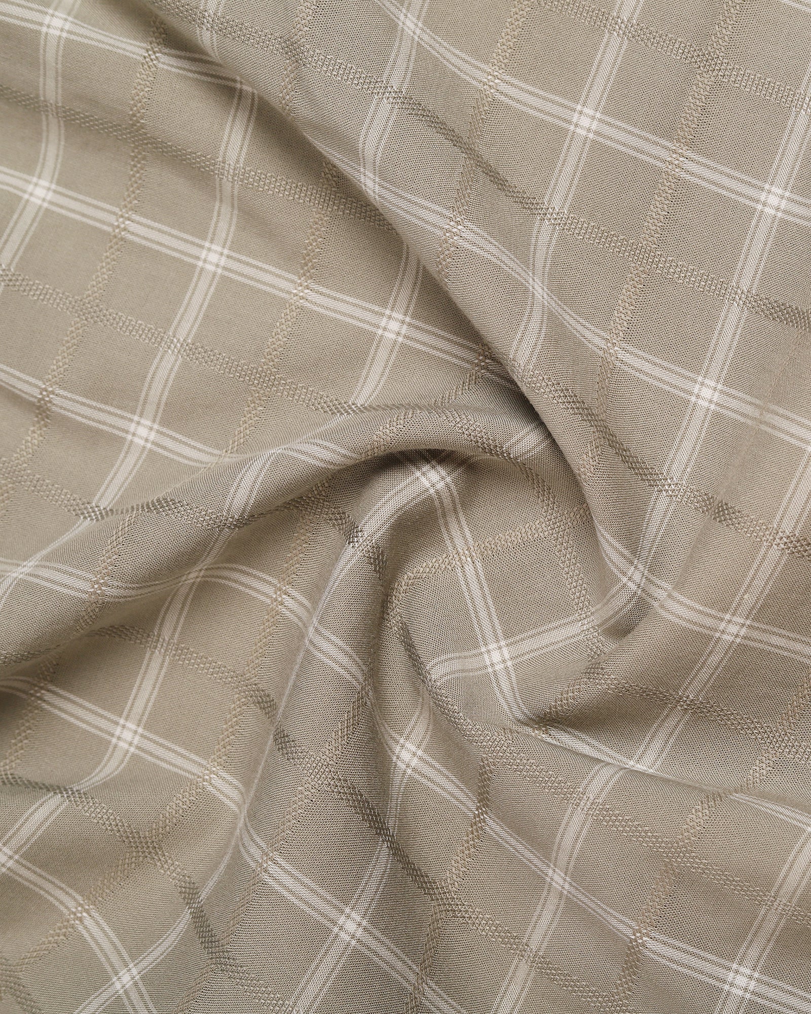 Sage Green Check Shirt - Linster