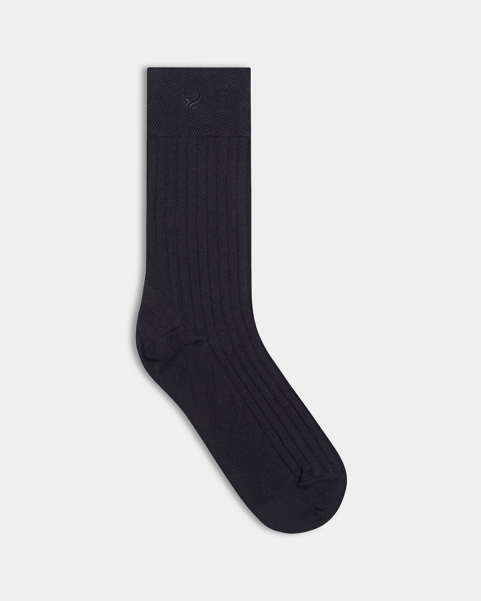 Mercerised Cotton Crew Length Socks Pack of 3 - Brooks