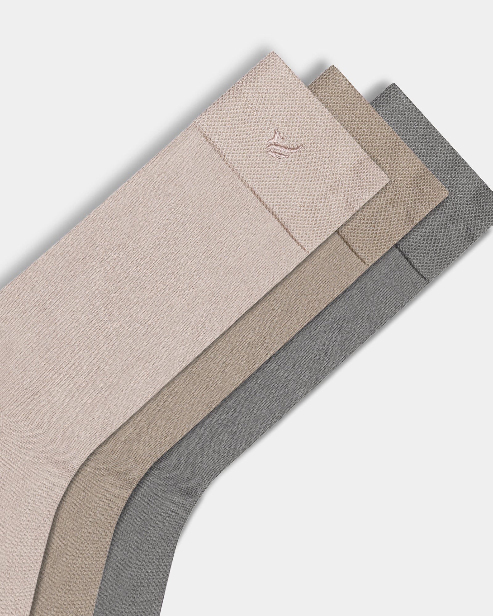 Mercerised Cotton Crew Length Socks Pack of 3 - Blair