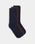 Mercerised Cotton Crew Length Socks Pack of 3 - Bruce