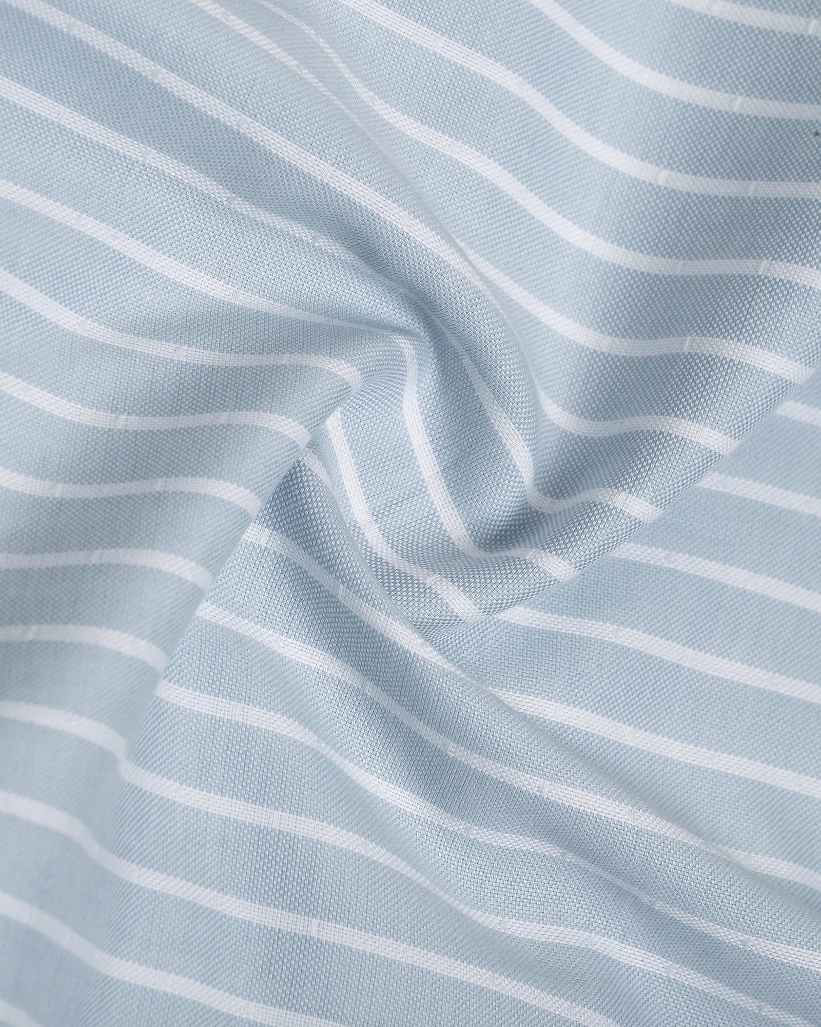 Sky Blue Stripe Shirt - Fenzo