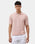 Smoky Pink Solid Polo - Zoler