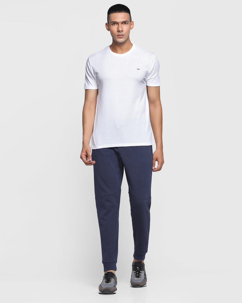 Casual Navy Solid Jogger - Menis