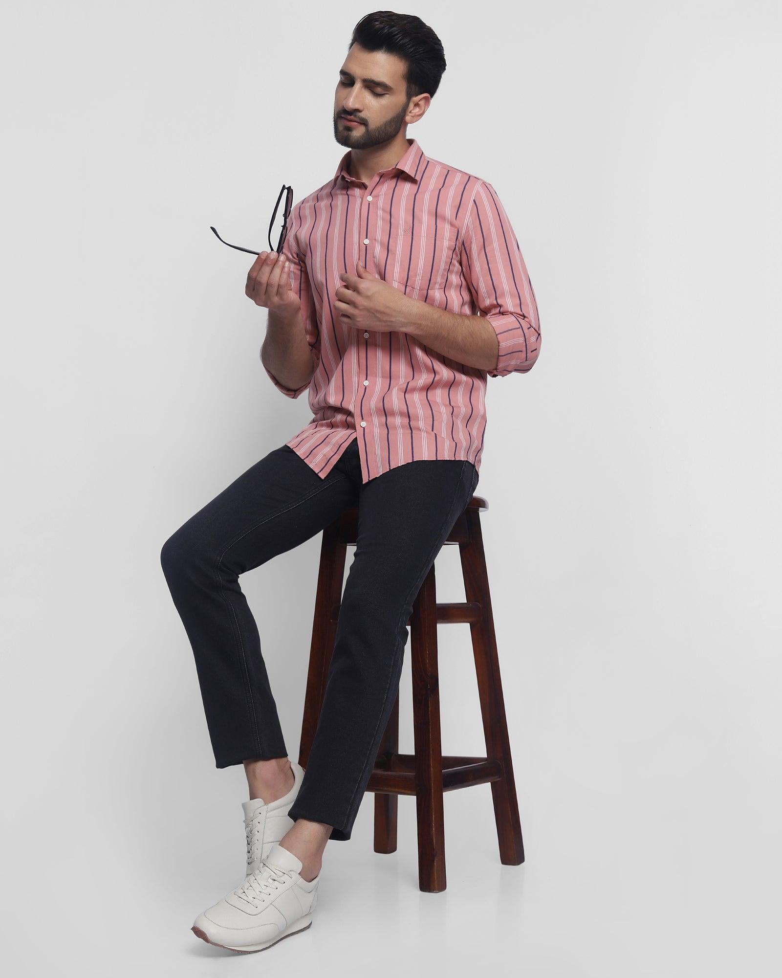 Casual Pink Striped Shirt - Play