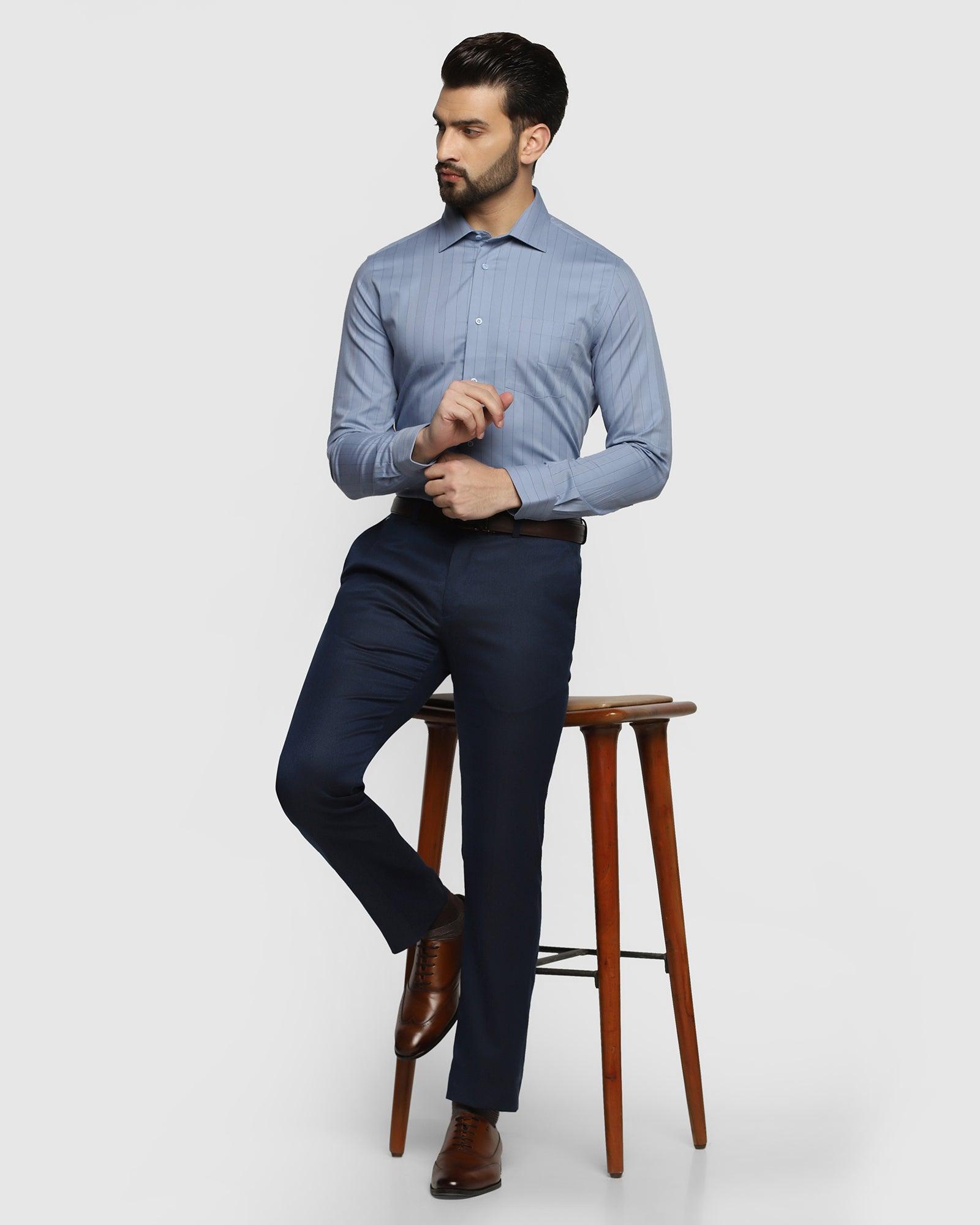 Buy Men's Staunton Grey Shirt Online | SNITCH