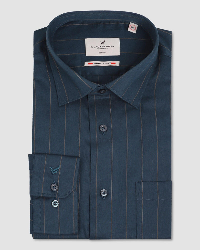 Formal Navy Striped Shirt - Hope