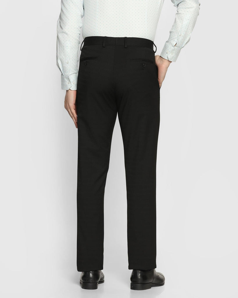 Slim Comfort B-95 Formal Black Striped Trouser - Crew