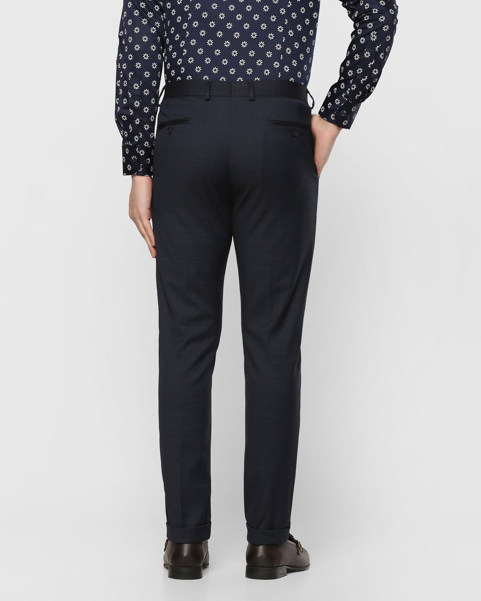 Buy DENU'S ENTERPRICE Men's Lycra Slim Fit Formal Trouser Pant | Lycra  Trouser | Formal Pant | Regular Lycra Pant Black at Amazon.in