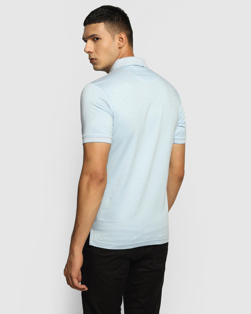 Polo Powder Blue Striped T-Shirt - Austin