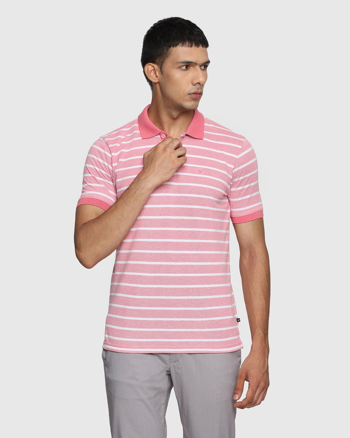 Polo Rasberry Striped T-Shirt - Dona