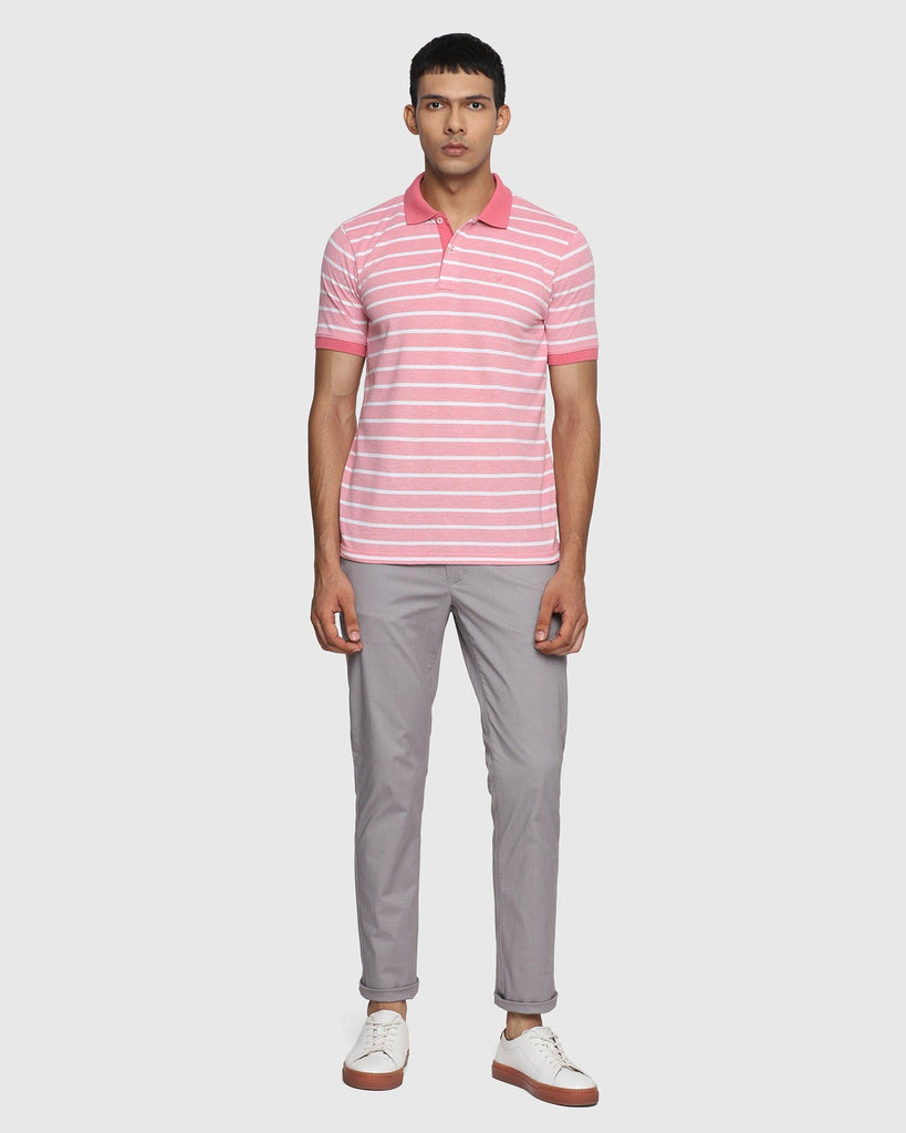 Polo Rasberry Striped T-Shirt - Dona